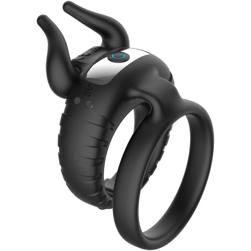 ARMONY - BULLS PASION ANILLO VIBRADOR 10 VELOCIDADES NEGRO