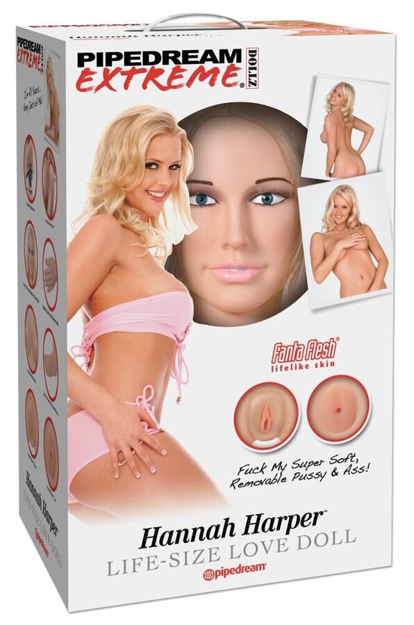 MUÑECA HINCHABLE TAMAÑO REAL CON CARA 3D, VAGINA Y ANO REALISTA + BOMBA