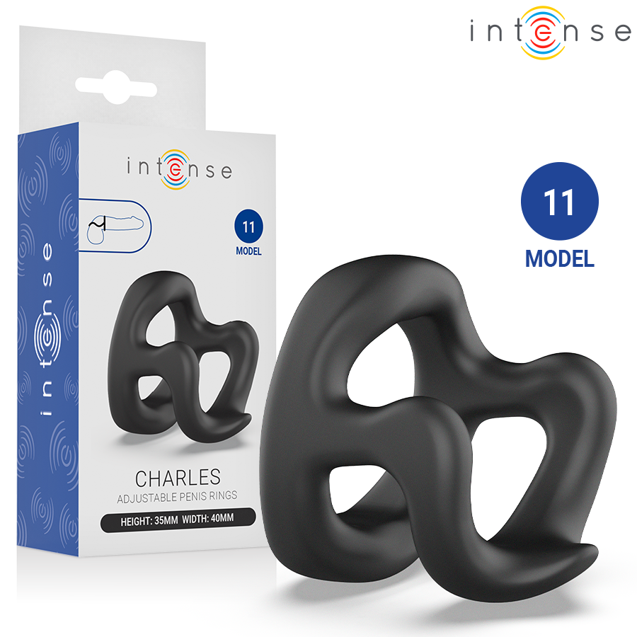 INTENSE - CHARLES ANILLO AJUSTABLE MODELO 11