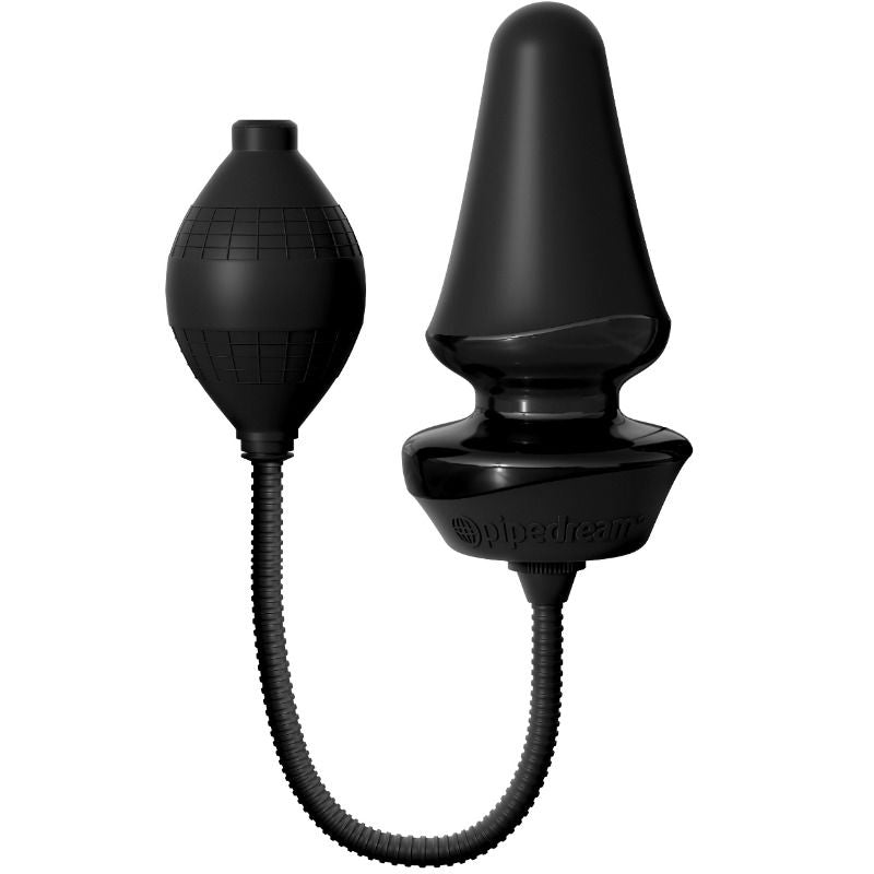 PLUG ANAL HINCHABLE DE SILICONA RECARGABLE