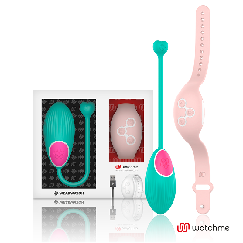 WEARWATCH - HUEVO CONTROL REMOTO TECHNOLOGY WATCHME AGUA MARINA / ROSA